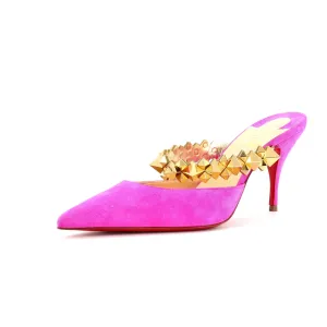 Women's Planet Choc Mules Suede 80