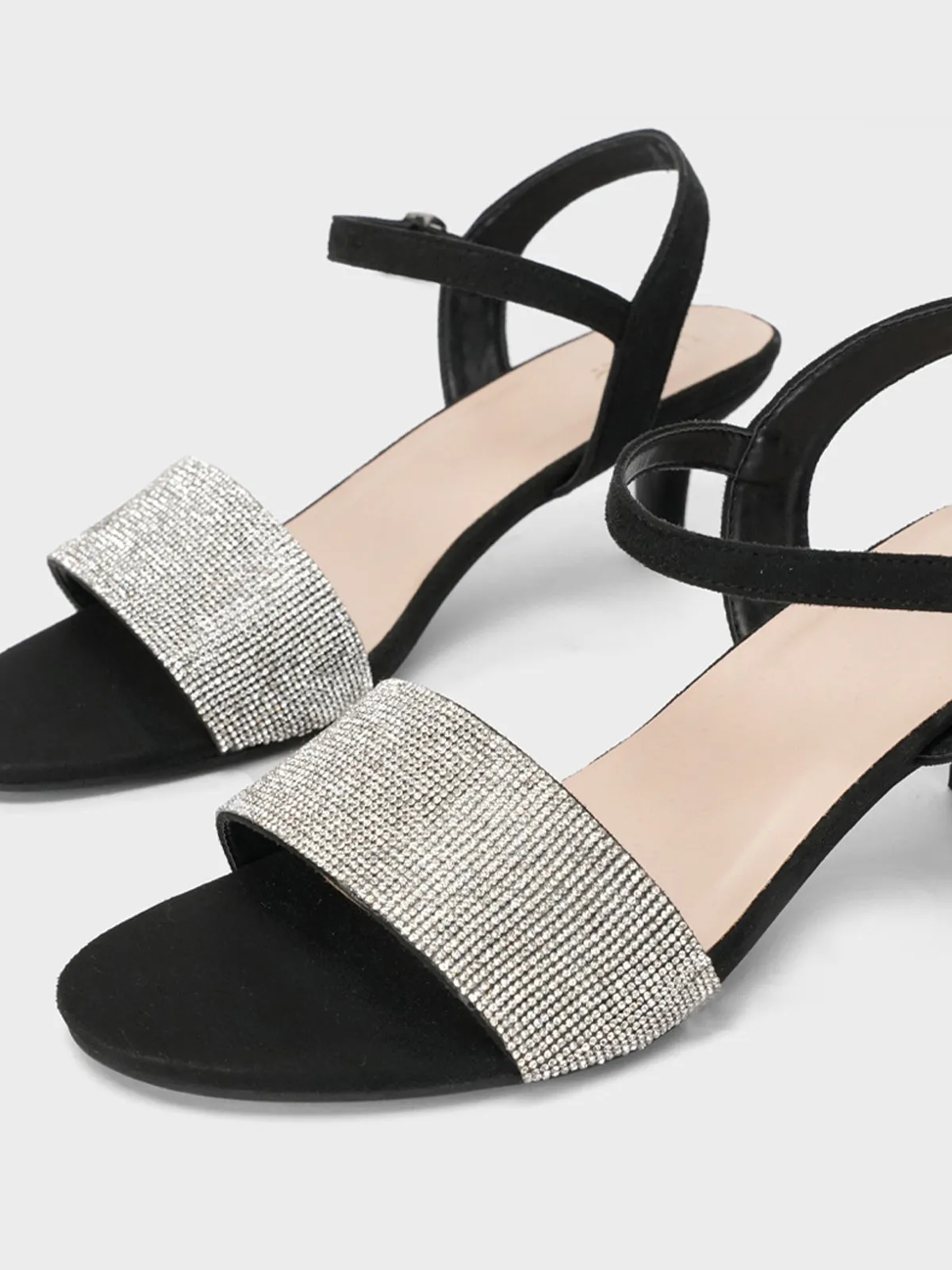 Women's "KALIAH" Decorated Ankle Strap Sandals