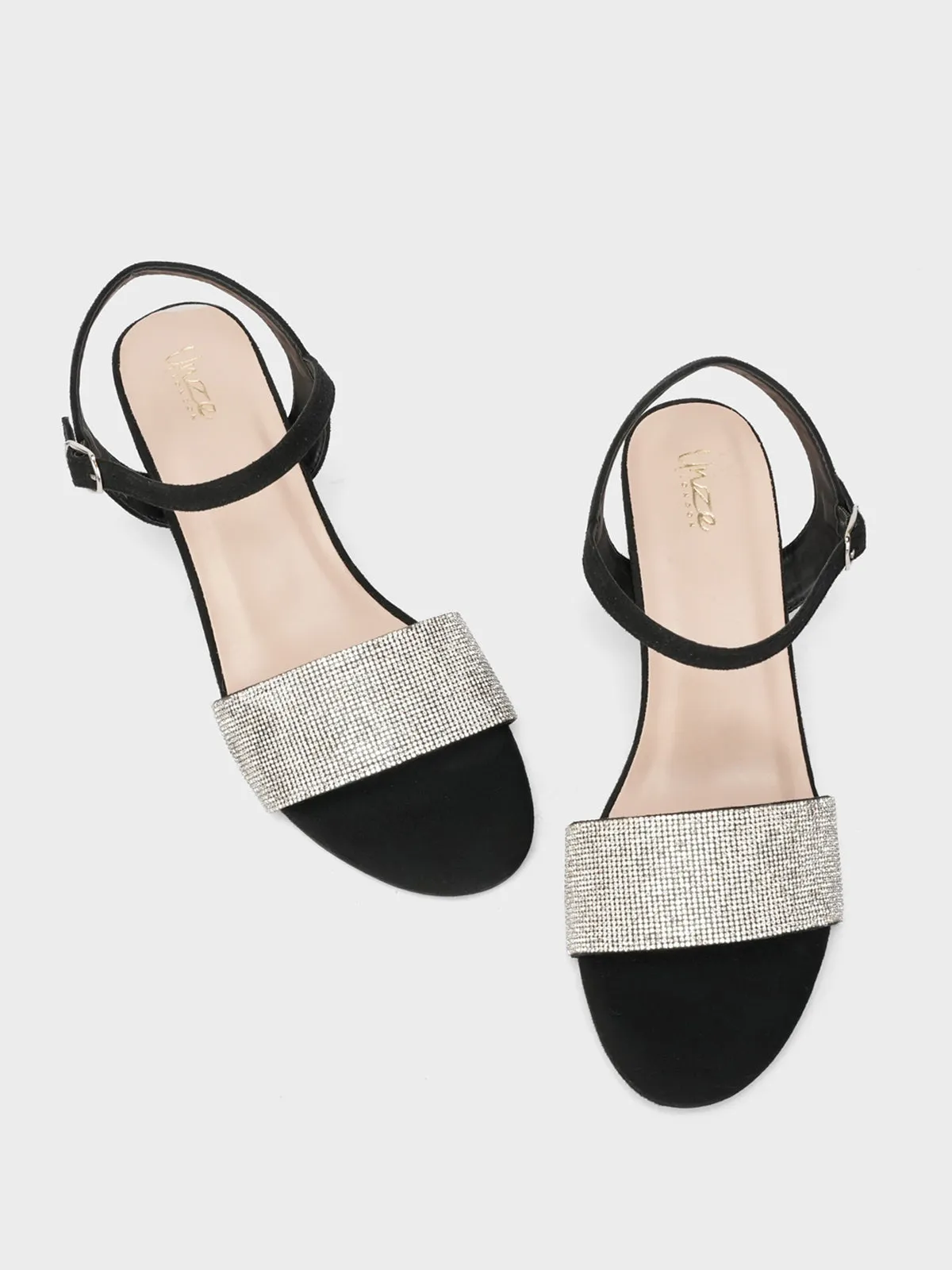 Women's "KALIAH" Decorated Ankle Strap Sandals