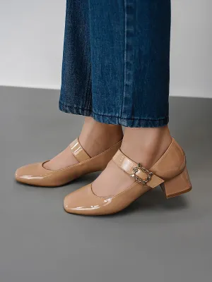 Women's "SOLVEIG" Buckle Detailing Courts