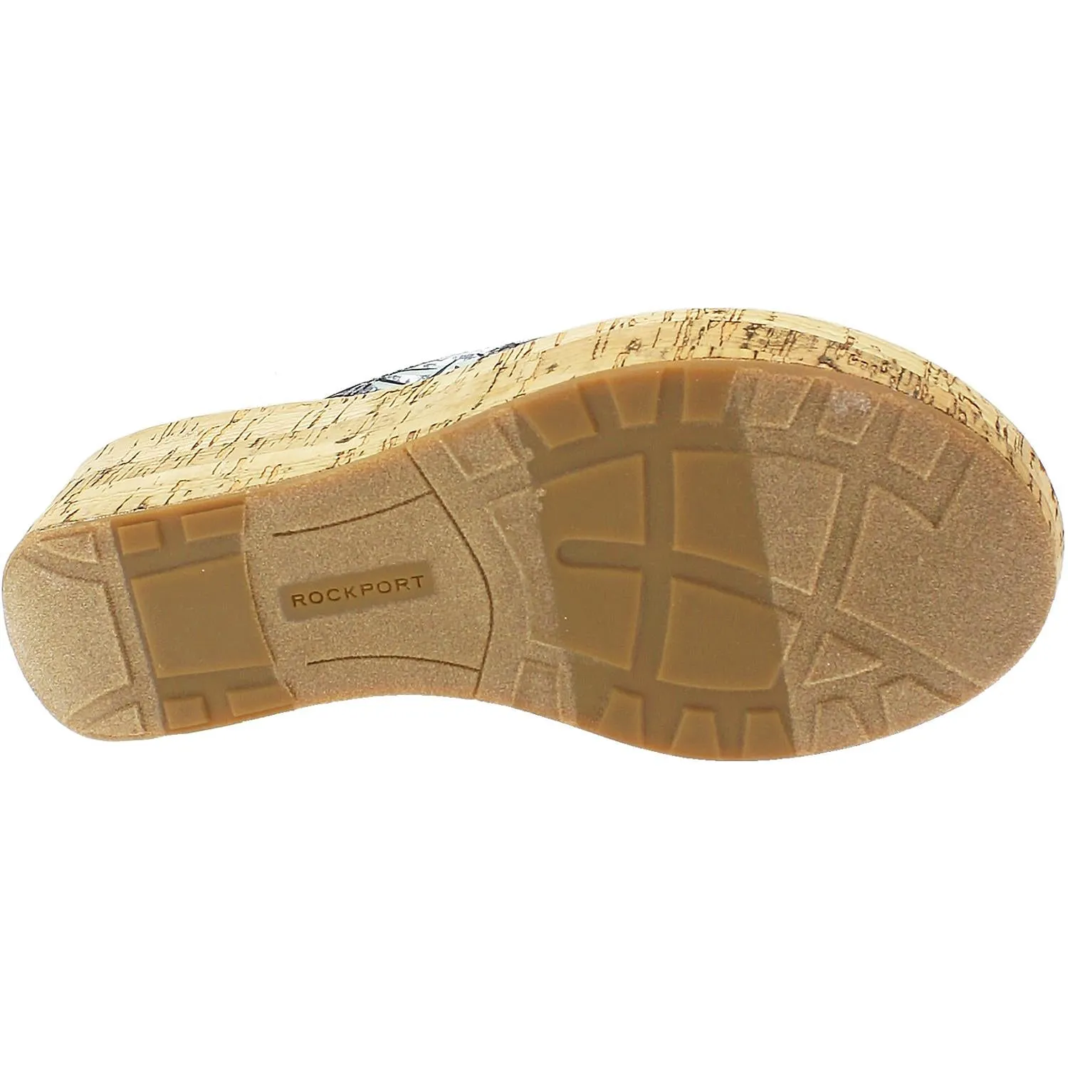 Women's Rockport Weekend Casuals Lanea Thong Grey Floral Leather