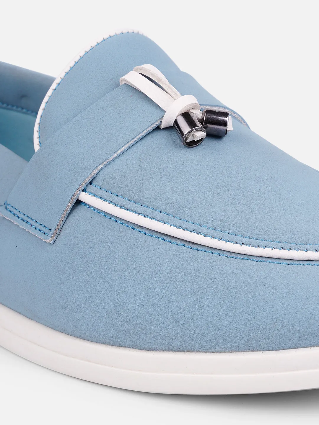 Women's Sky Blue Trendy Slip On (IU2005)