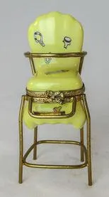 Yellow Baby High Chair - Fast Shipping